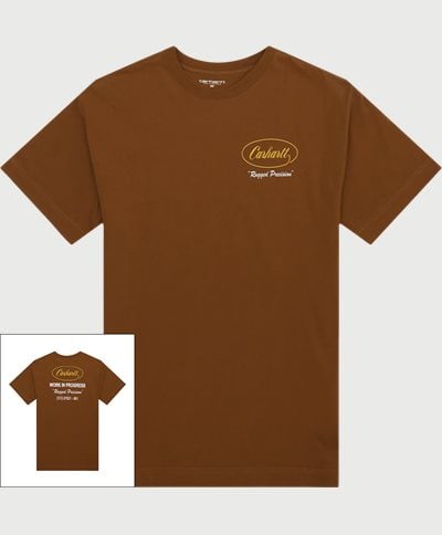 Carhartt WIP T-shirts S/S TROPHY T-SHIRT I032381 Brun